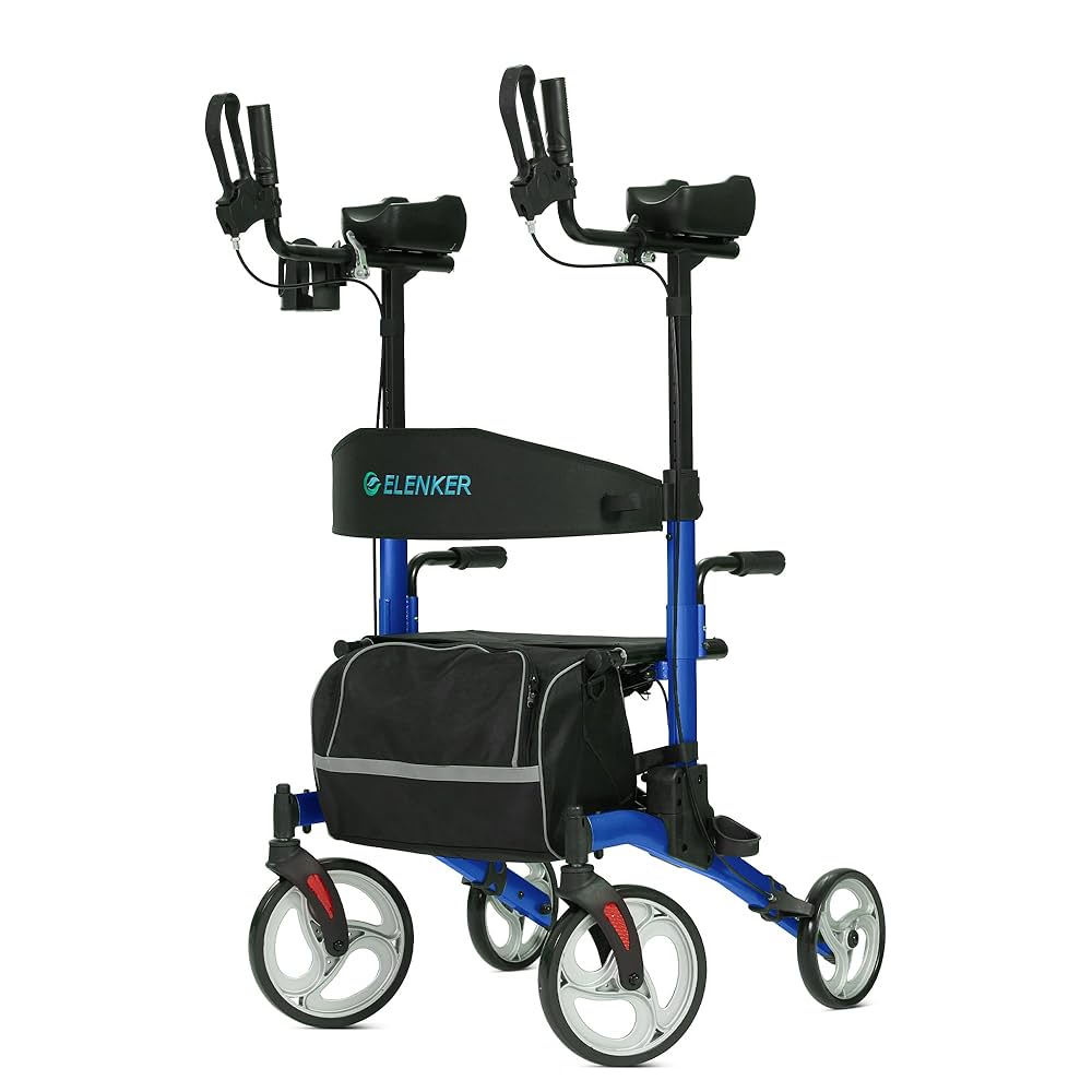 【in a row】Millie Race-Up Walker Amazon.com: ELENKER Upright Walker, Stand Up Folding